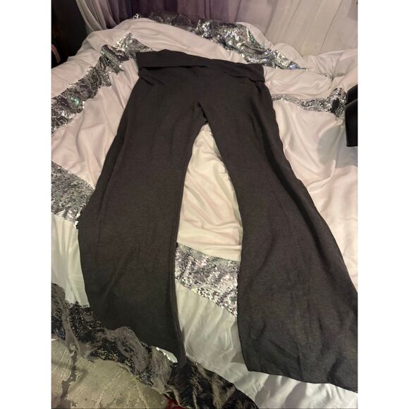 VS PINK bling heritage logo on butt flare yoga leggings pants xxl/2xl NwT - Picture 4 of 10